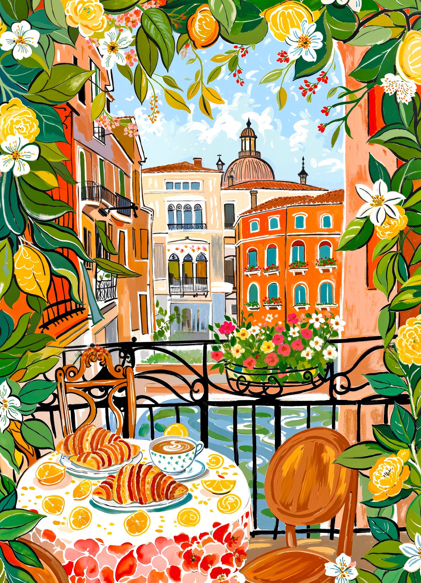 Venetian Escape: A Table with a View