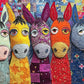 Donkey Puzzle – Quilted Ears and Country Smiles – 1000 Piece Puzzle