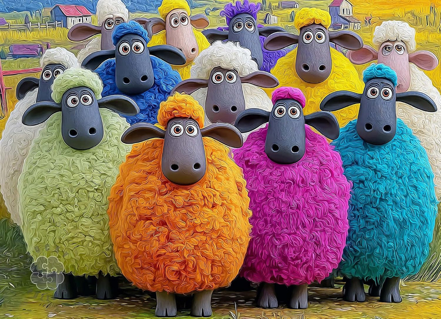 Sheep Puzzle – Wool You Look at that – 1000 Piece Puzzle