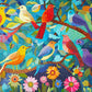 Bird Puzzle – Birds & Blooms – 1000 Piece Puzzle