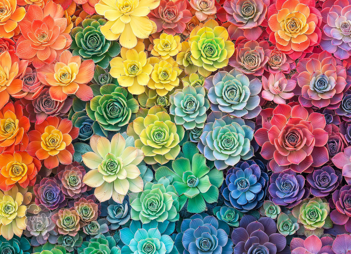 Garden Puzzle – Rainbow Roots and Shoots – 1000 Piece Puzzle