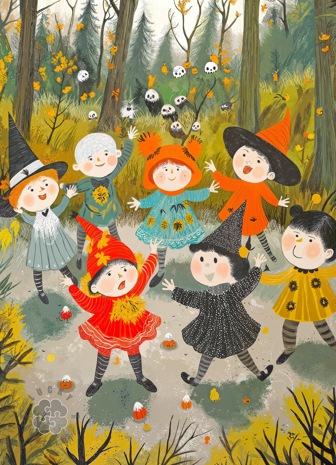 Halloween Puzzle – The Mystical Halloween Ball – 1000 Piece Puzzle