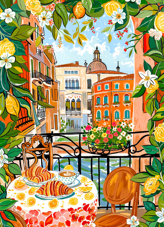 Venetian Escape: A Table with a View