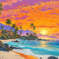 Sunset Bliss by The Sea