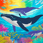 Whale Puzzle – Kaleidoscope of the Sea – 1000 Piece Puzzle
