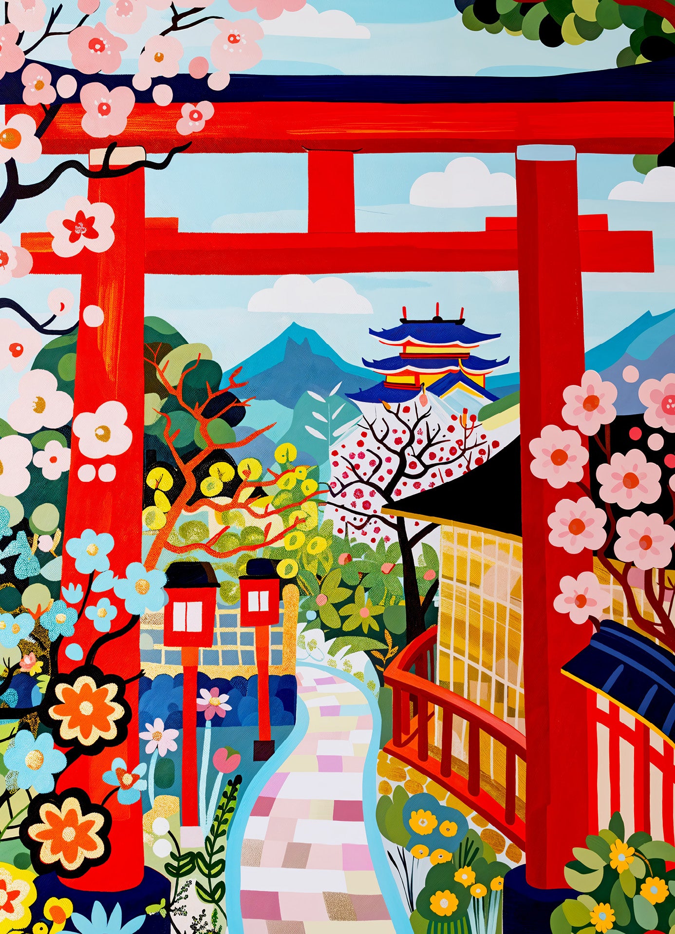 Spring Gates of Kyoto