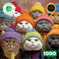 Cat Puzzle – Picture Day at Purrington Academy – 1000 Piece Puzzle