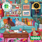 Dog Puzzle – Paws, Pillows, and Perfect Disorder – 1000 Piece Puzzle