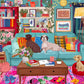 Dog Puzzle – Paws, Pillows, and Perfect Disorder – 1000 Piece Puzzle