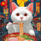 Cat Puzzle – Midnight Ramen in Tokyo – 1000 Piece Puzzle