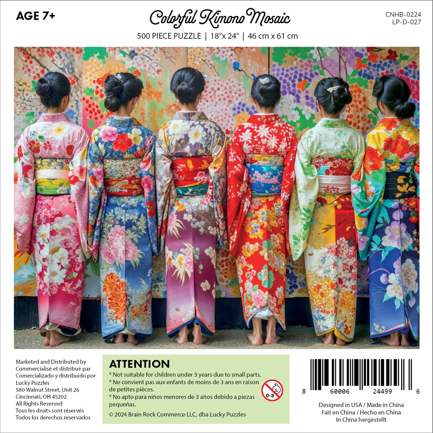Colorful Kimono Mosaic
