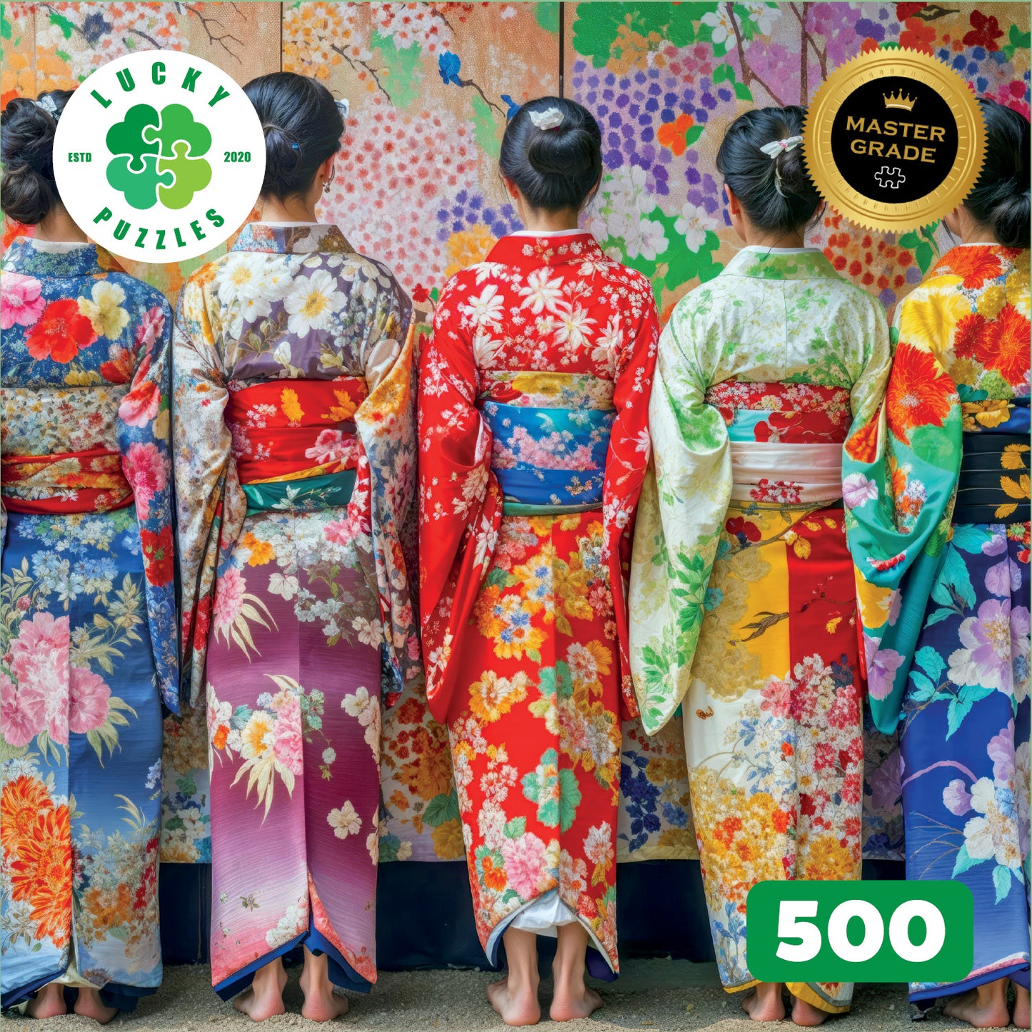 Colorful Kimono Mosaic