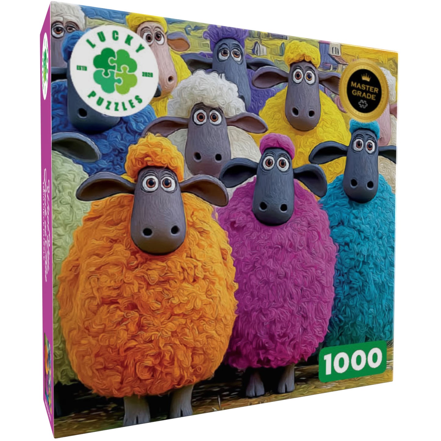 Sheep Puzzle – Wool You Look at that – 1000 Piece Puzzle